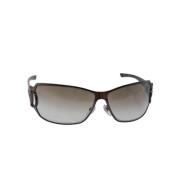 Pre-owned Plastic sunglasses Gucci Vintage , Brown , Dames