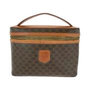 Pre-owned Canvas handbags Celine Vintage , Brown , Dames