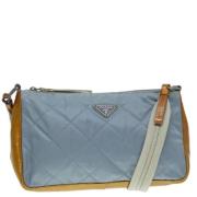 Pre-owned Nylon prada-bags Prada Vintage , Blue , Dames