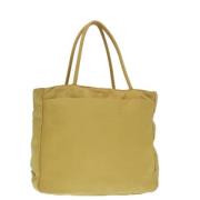 Pre-owned Nylon handbags Prada Vintage , Yellow , Dames