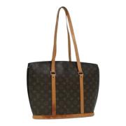 Pre-owned Canvas totes Louis Vuitton Vintage , Brown , Dames