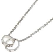 Pre-owned White Gold necklaces Cartier Vintage , Gray , Dames