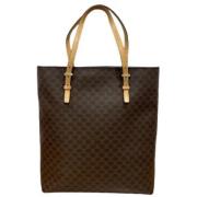 Pre-owned Canvas celine-bags Celine Vintage , Brown , Dames