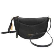 Pre-owned Leather shoulder-bags Michael Kors Pre-owned , Black , Dames