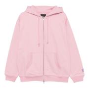 Zip Hoodie met Logo Detail Rassvet , Pink , Heren