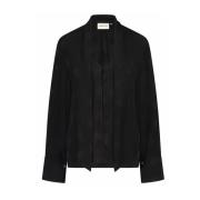 Minoes Blouse lange mouw Fabienne Chapot , Black , Dames