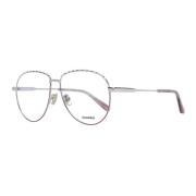 Ovale Frame Optische Bril in Zilver Sandro , Gray , Dames