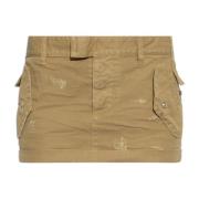 Korte rok Dsquared2 , Beige , Dames