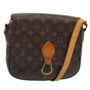 Pre-owned Canvas louis-vuitton-bags Louis Vuitton Vintage , Brown , Da...