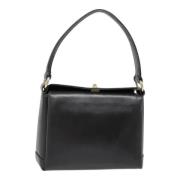 Pre-owned Leather gucci-bags Gucci Vintage , Black , Dames