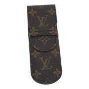 Pre-owned Canvas home-office Louis Vuitton Vintage , Brown , Dames