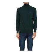 Heren Tricot Half Zip Groen La Martina , Green , Heren