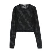 Nero Sweater voor Vrouwen Patrizia Pepe , Black , Dames