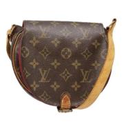 Pre-owned Canvas shoulder-bags Louis Vuitton Vintage , Brown , Dames