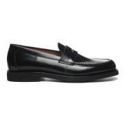 Met de hand geborstelde leren instapper Sebago , Black , Heren