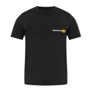 Bedrukt T-shirt Vetements , Black , Heren