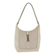 Pre-owned Canvas gucci-bags Gucci Vintage , Beige , Dames