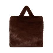 Moderne Zachte Textuur Verstelbare Band Tas Marina Rinaldi , Brown , D...