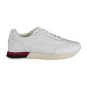 Sportieve Veterschoenen Wit Dames Tommy Hilfiger , White , Dames