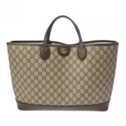 Pre-owned Canvas gucci-bags Gucci Vintage , Brown , Dames