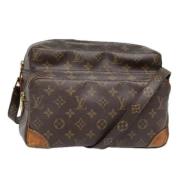 Pre-owned Canvas louis-vuitton-bags Louis Vuitton Vintage , Brown , Da...