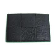 Pre-owned Leather wallets Bottega Veneta Vintage , Black , Heren