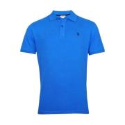 King Piqué Polo Shirt U.s. Polo Assn. , Blue , Heren