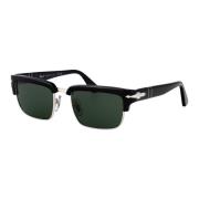 Stijlvolle zonnebril met 0Po3354S model Persol , Black , Unisex