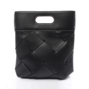 Pre-owned Leather totes Bottega Veneta Vintage , Black , Dames