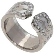 Pre-owned White Gold rings Cartier Vintage , Gray , Dames