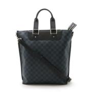 Pre-owned Plastic handbags Louis Vuitton Vintage , Black , Dames