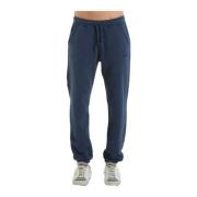 Katoenen broek met stijl Bolt010 MC2 Saint Barth , Blue , Heren