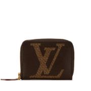 Pre-owned Canvas wallets Louis Vuitton Vintage , Brown , Dames