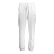 Sportieve witte herenbroek met elastische taille Fila , White , Heren