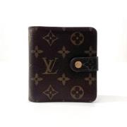 Pre-owned Canvas wallets Louis Vuitton Vintage , Brown , Dames