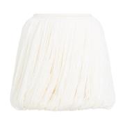 Fringe Rok in Off-White Alaïa , White , Dames