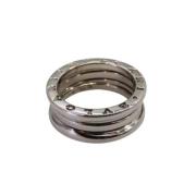 Pre-owned Metal rings Bvlgari Vintage , Gray , Dames