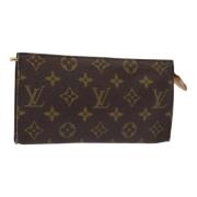 Pre-owned Canvas pouches Louis Vuitton Vintage , Brown , Dames