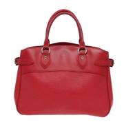 Pre-owned Leather louis-vuitton-bags Louis Vuitton Vintage , Red , Dam...