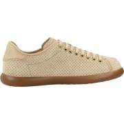 Zomer Perforatie Sneakers Camper , Beige , Dames