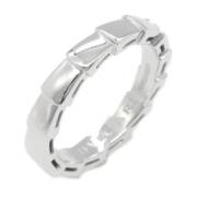 Pre-owned White Gold rings Bvlgari Vintage , Gray , Dames