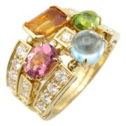 Pre-owned Yellow Gold rings Bvlgari Vintage , Multicolor , Dames