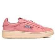 Vintage Leren Sneakers Autry , Pink , Dames