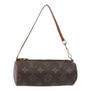 Pre-owned Canvas pouches Louis Vuitton Vintage , Brown , Dames