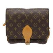 Pre-owned Canvas louis-vuitton-bags Louis Vuitton Vintage , Brown , Da...