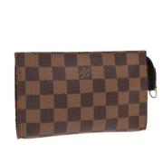 Pre-owned Canvas pouches Louis Vuitton Vintage , Brown , Dames