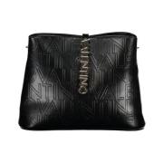 Zwarte polyethyleen handtas Valentino by Mario Valentino , Black , Dam...