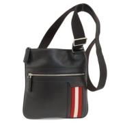 Pre-owned Leather shoulder-bags Bally Pre-owned , Black , Dames