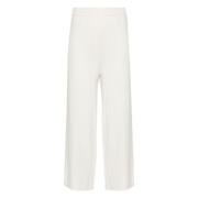 Zijden Kasjmier Culotte Broek Wit Joseph , White , Dames