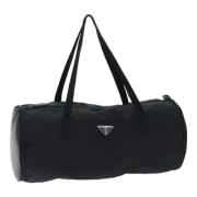 Pre-owned Leather prada-bags Prada Vintage , Black , Dames